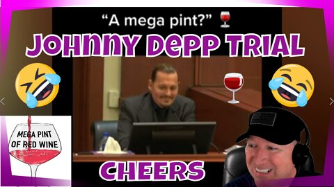 Johnny Depp Trial - Mega Pint ??? - Hilarious - Try Not To Laugh