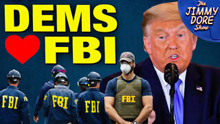 Desperate Dems Cheer FBI & Raid On Mar-A-Lago