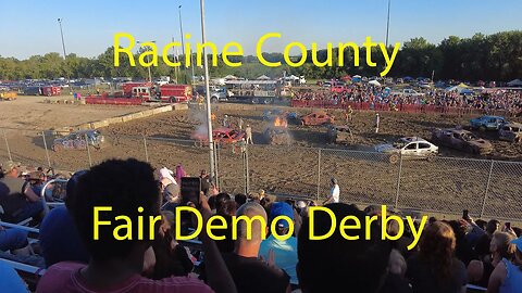 Racine County Fair Demo Derby JULY 30, 2023