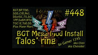 Let's Play Baldur's Gate Trilogy Mega Mod Part 448 Talos' Strom Ring