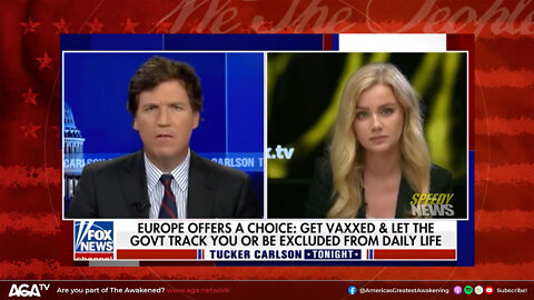 Dutch legal philosopher joins Tucker Carlson to highlight the Great Reset amidst global vax protests