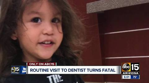 Yuma police release report on boy that died after visiting dentist