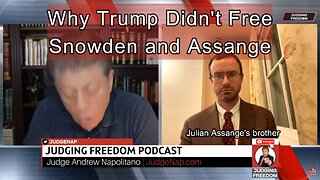 Why Didn't Trump Pardon Assange and Snowden