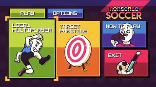 Nonsense Soccer - 2D Football Platformer - Target Practice!