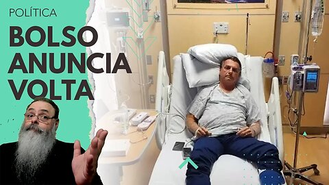 BOLSONARO confirma VOLTA ANTECIPADA para o BRASIL devido a PROBLEMA no INTESTINO