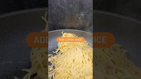 Vegan Lemon Garlic Pasta