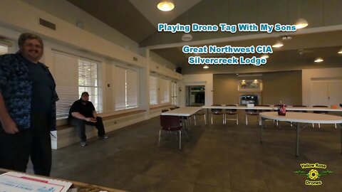 Avata Drone Fly Thru at Great Northwest CIA Lodge Rental Hall