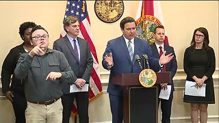 Florida Gov. DeSantis provides coronavirus update