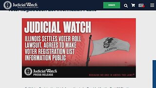 Nearly 800,000 inactive voters on Illinois' rolls, Judicial Watch says as access to data granted