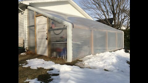 PreBellow Inflated Greenhouse