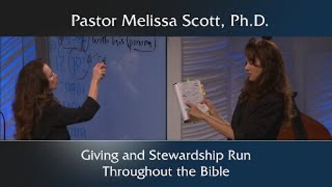 Giving and Stewardship Run Throughout the Bible