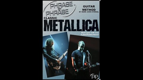 CLASSIC METALLICA: Phrase by Phrase Guitar Method by Marko Coconut Sternal FULL DVD (c) 2009 MJS