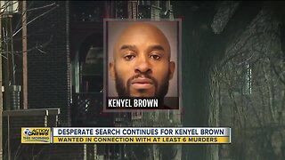Desperate search continues for Kenyel Brown