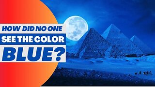 The Mystery of the Color Blue