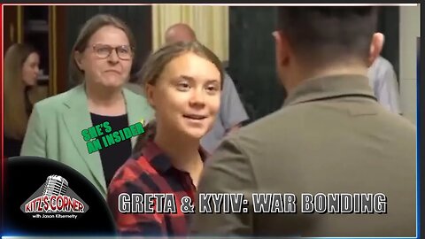 Greta Thunberg's Shocking Meeting with War Lord Zelensky