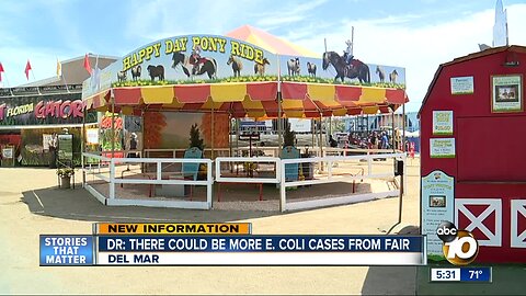 Doctor: There could be more E. coli cases from San Diego County Fair