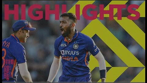 Pandya Stars for Impressive India! | Highlights - England v India | 1st Men's Vitality IT20 2022