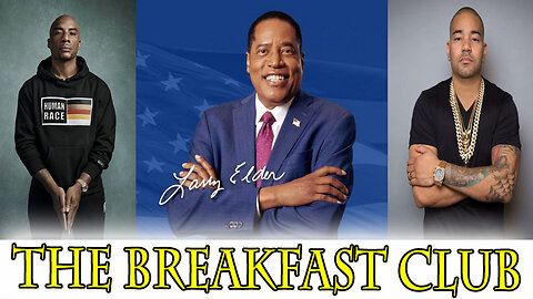 Larry Elder Holds His Own on The Breakfast Club