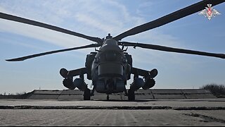 Mi-28 helicopter crews successfully deliver strikes at AFU units