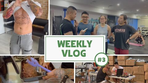 Weekly Vlog #3 - Opinions on Andrew Tate, Jail Caramel Slice, The Confit G-Code | Oneout Training