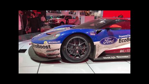 The 24 Hours of Le Mans 2016 Winning Ford GT and the 2017 Ford GT hypercar