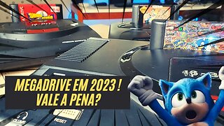 Como é ter um MEGA DRIVE EM 2023? VALE A PENA? Colecionismo