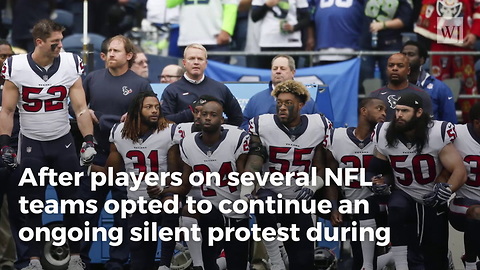 Trump Calls for Suspensions After NFL Players Protest During Anthem
