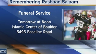 Public funeral service for Rashaan Salaam
