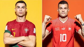 World Cup: Portugal VS Switzerland