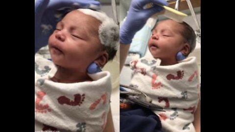 The Internet Has Fallen In Love With This Little Baby That Loves Having Her Hair Washed