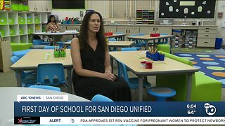 A day later, it's Back To School for SD Unified students