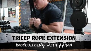 TRICEP ROPE EXTENSION