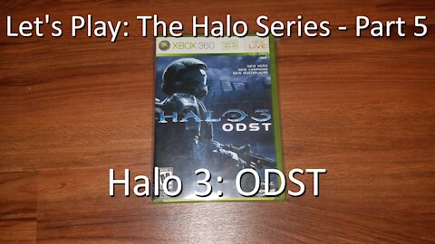 Let's Play: The Halo Series Part 5 - Halo 3: ODST on Xbox 360 vs Master Chief Collection on Xbox One