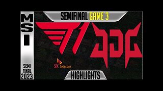 T1 vs JDG Highlights Game 3 _ MSI 2023 Brackets Semi-final Day 9 _ T1 vs JDG Esports G3