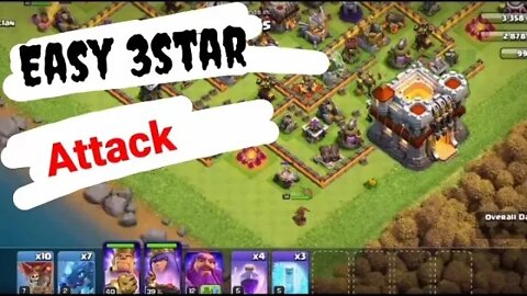 Th11 attack🥰easy 3 star❤️‍🔥