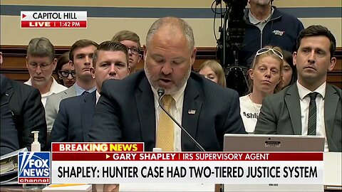 IRS Whistleblower Gary Shapley testifies on Hunter Biden scandal