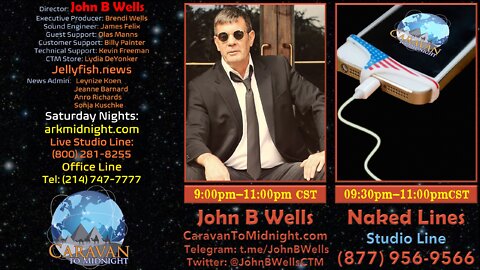 Naked Lines Friday - John B Wells LIVE