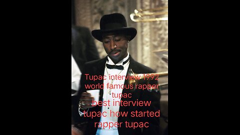 Tupac rapper interview 1992