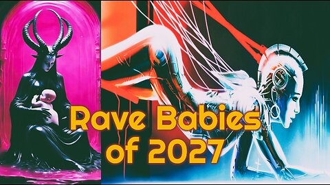 Part of Humanity is Decending to Hell: Rave Babies of 2027. Welcome to the Future
