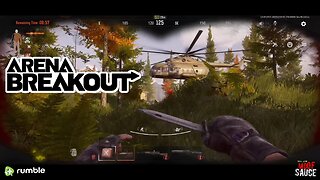 Arena Breakout..Solo Scav Run💨Ends up in a🔪 fight. Helicopter Evac out.