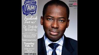 Dr. Olajide Williams promotes his Health IQ on AM Wake-Up Call