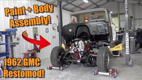 The '62 GMC Gets Prepped For Paint & Reassembly! GMC C1000 Restomod Ep. 11