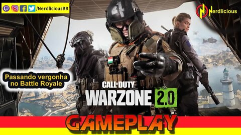 🎮 GAMEPLAY! Testando CALL OF DUTY: WARZONE 2.0. no PS4! Confira nossa Gameplay!