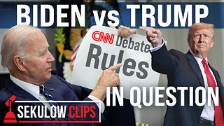 Trump vs. Biden Debate Rules on CNN in Question