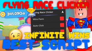 (2022 Pastebin) The *BEST* Flying Race Clicker Script! INF Wins and INF Rebirths!
