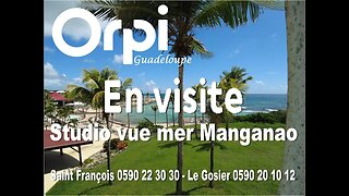 Orpi Saint François Guadeloupe - Studio vue mer Manganao