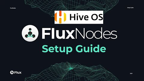 How To Run A Flux Node On A Hive OS Rig