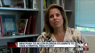 Lawmaker pushes for mental health day for students in Florida