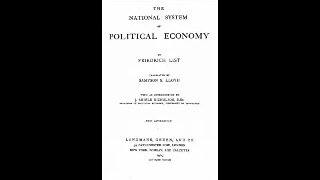 The National System of Political Economy by Friedrich List 1 of 2