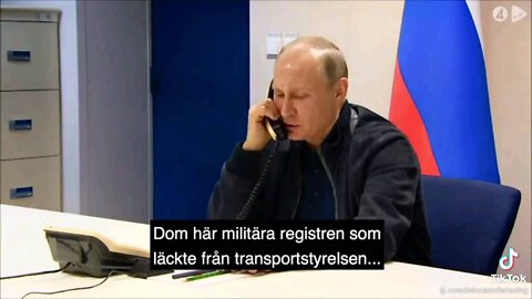 Sweden vs Russia Putin and Stefan lövfen talking